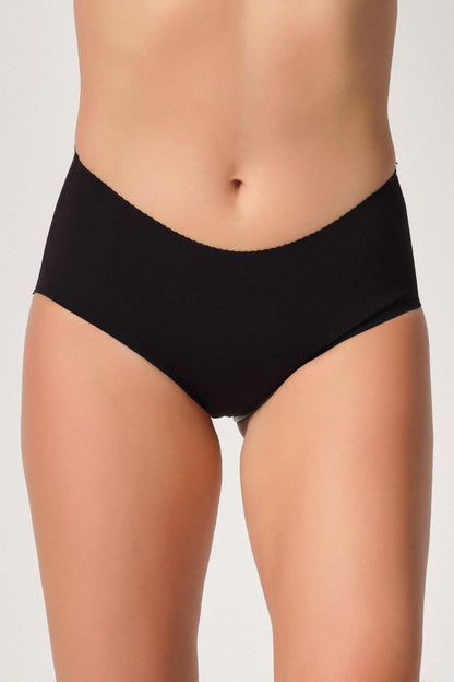 SİYAH DesBerries 2702 Mama Lazer Slip Korse