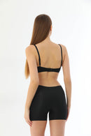 SİYAH 2703 Lazer Kesim İz Yapmaz Hayalet Boxer