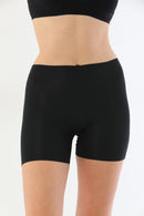 SİYAH DesBerries 2703 Lazer Kesim İz Yapmaz Hayalet Boxer