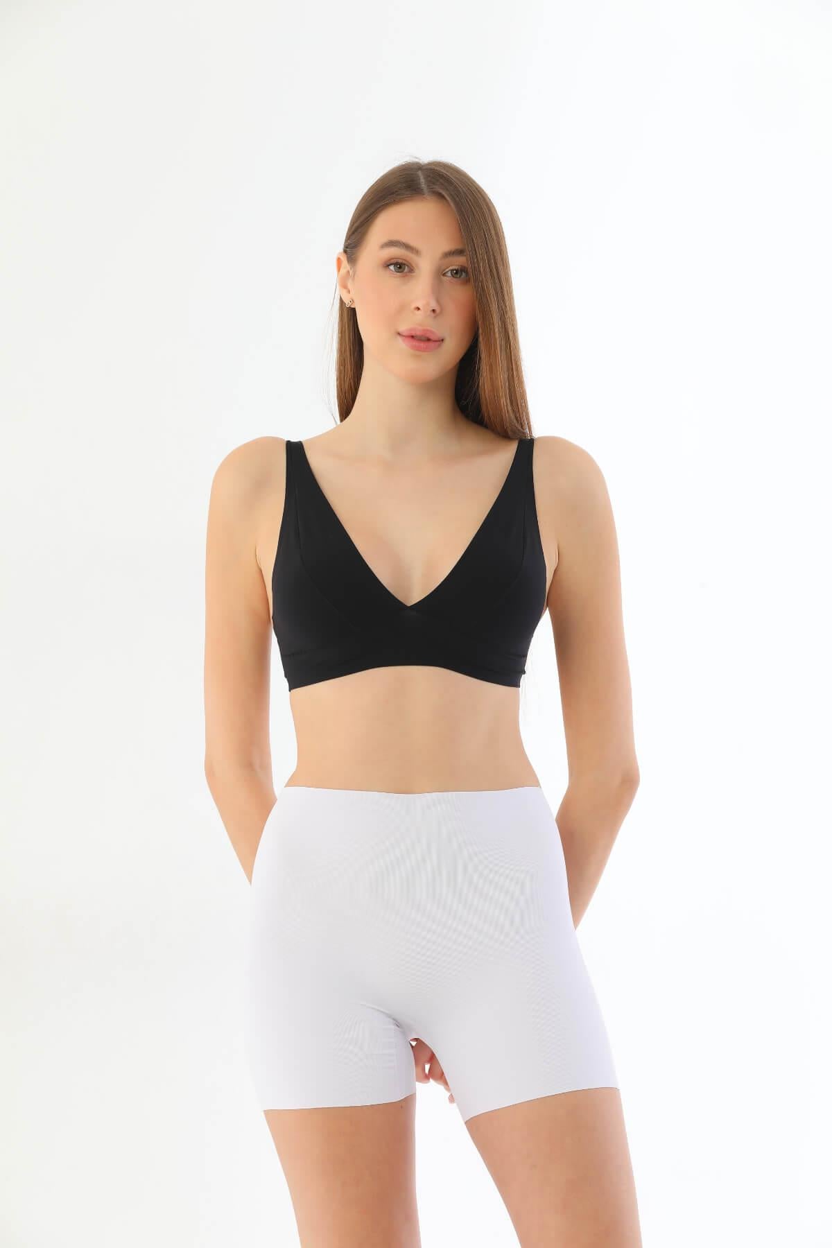 BEYAZ DesBerries 2703 Lazer Kesim İz Yapmaz Hayalet Boxer