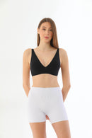 BEYAZ DesBerries 2703 Lazer Kesim İz Yapmaz Hayalet Boxer