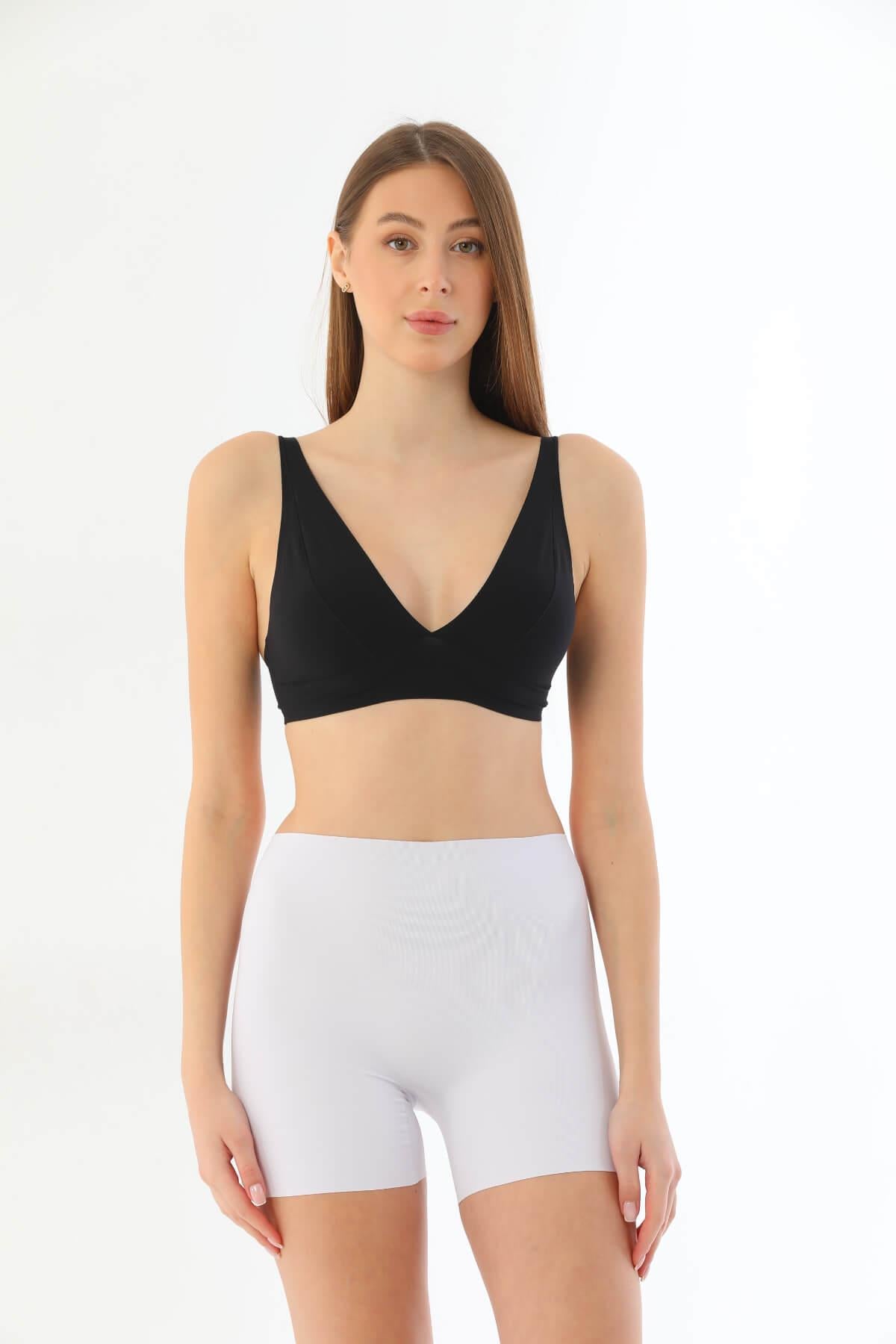 BEYAZ DesBerries 2703 Lazer Kesim İz Yapmaz Hayalet Boxer