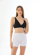 BEYAZ DesBerries 2703 Lazer Kesim İz Yapmaz Hayalet Boxer