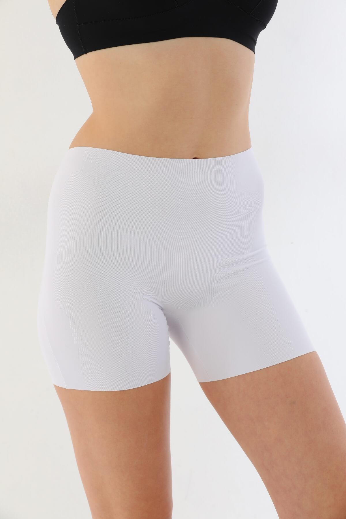 BEYAZ DesBerries 2703 Lazer Kesim İz Yapmaz Hayalet Boxer