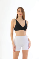 BEYAZ DesBerries 2703 Lazer Kesim İz Yapmaz Hayalet Boxer