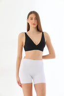 BEYAZ DesBerries 2703 Lazer Kesim İz Yapmaz Hayalet Boxer