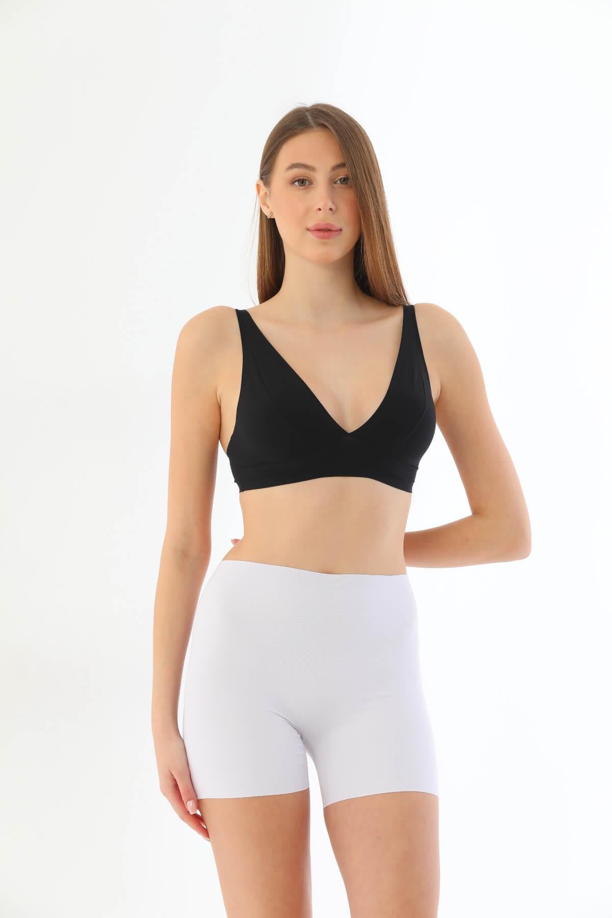BEYAZ DesBerries 2703 Lazer Kesim İz Yapmaz Hayalet Boxer