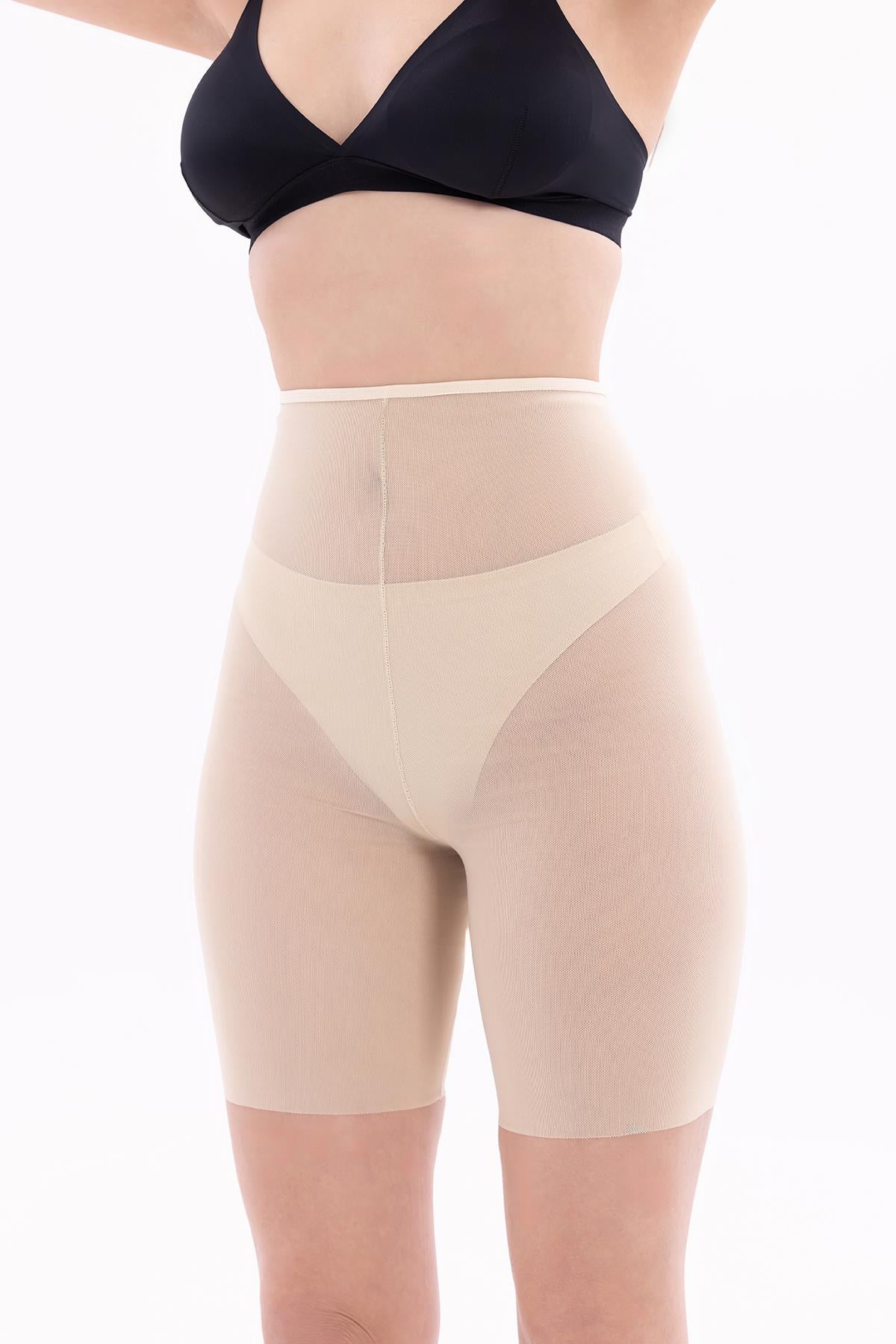 TEN DesBerries EMAY 2705 Lazer Tül Boxer Hayalet Korse