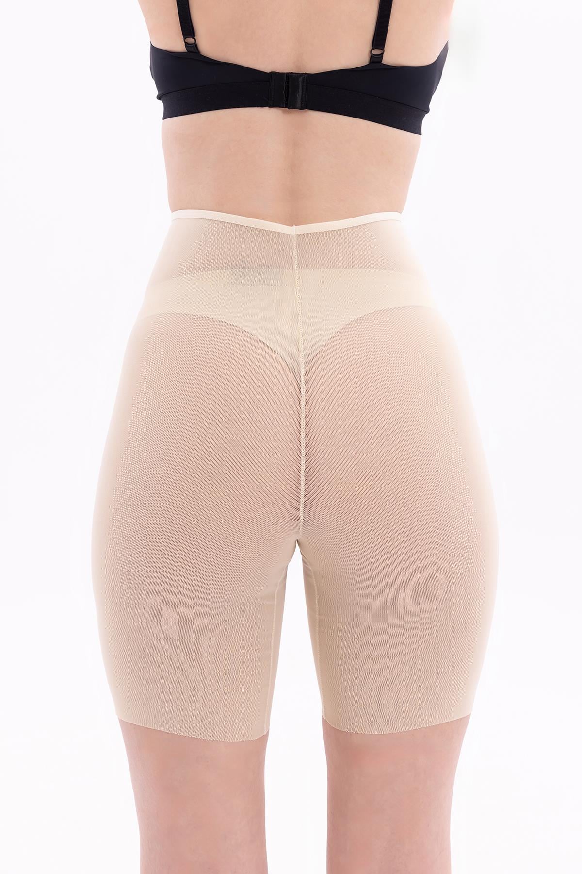 TEN DesBerries EMAY 2705 Lazer Tül Boxer Hayalet Korse