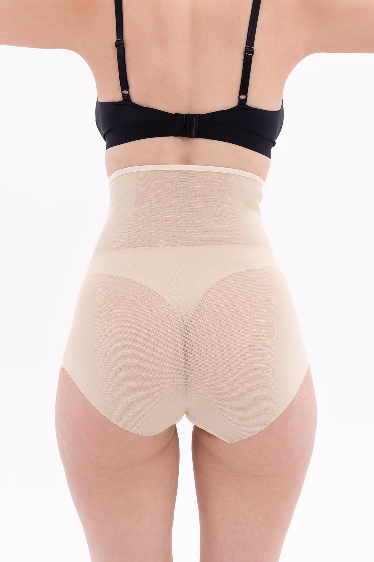 TEN DesBerries EMAY 2706 Lazer Tül Slip Hayalet Korse