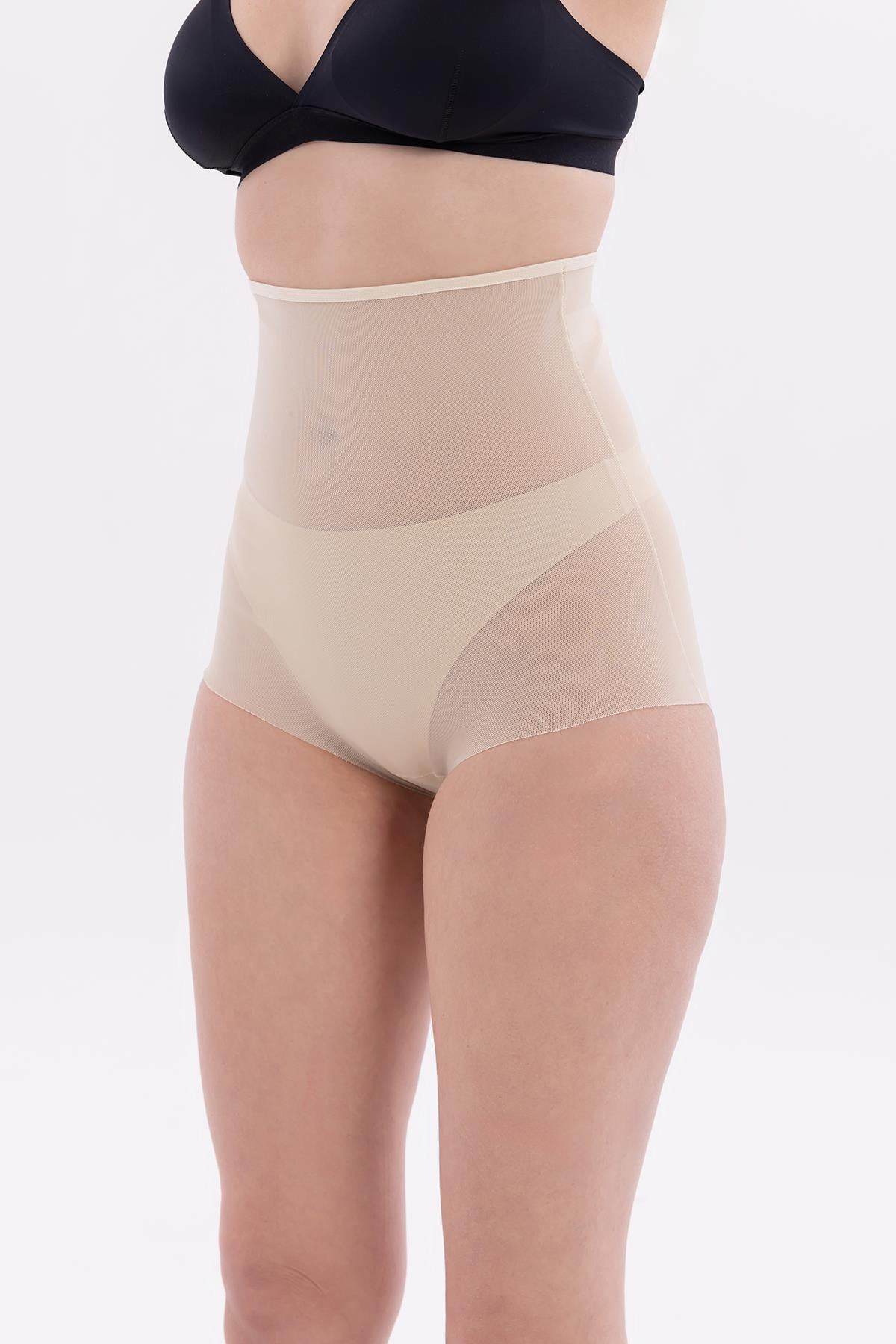TEN DesBerries EMAY 2706 Lazer Tül Slip Hayalet Korse