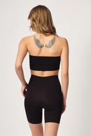 SİYAH DesBerries 2707 Lazer Yüksek Bel Paçalı Hayalet Korse