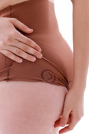 KAHVE DesBerries 2708 Lazer Yüksek Bel Kesim Slip Hayalet Korse