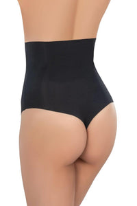 SİYAH DesBerries 2720 Lazer Kesim String Korse