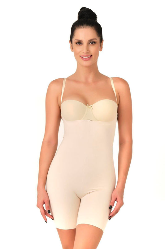 TEN DesBerries 2758 Lazer Kesim Göğsü Açık Boxer Korse