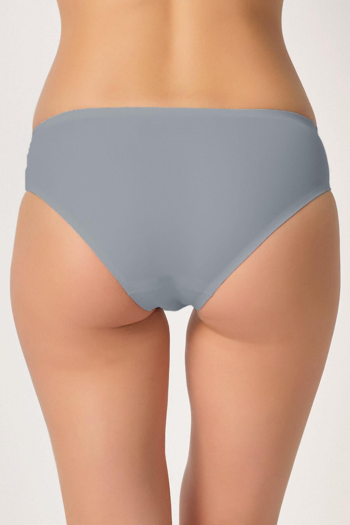 GRİ DesBerries 2803 Yapıştırma Lazer Kesim Külot