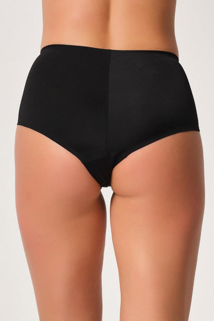 SİYAH DesBerries 2804 Yapıştırma Lazer Brezilya Slip