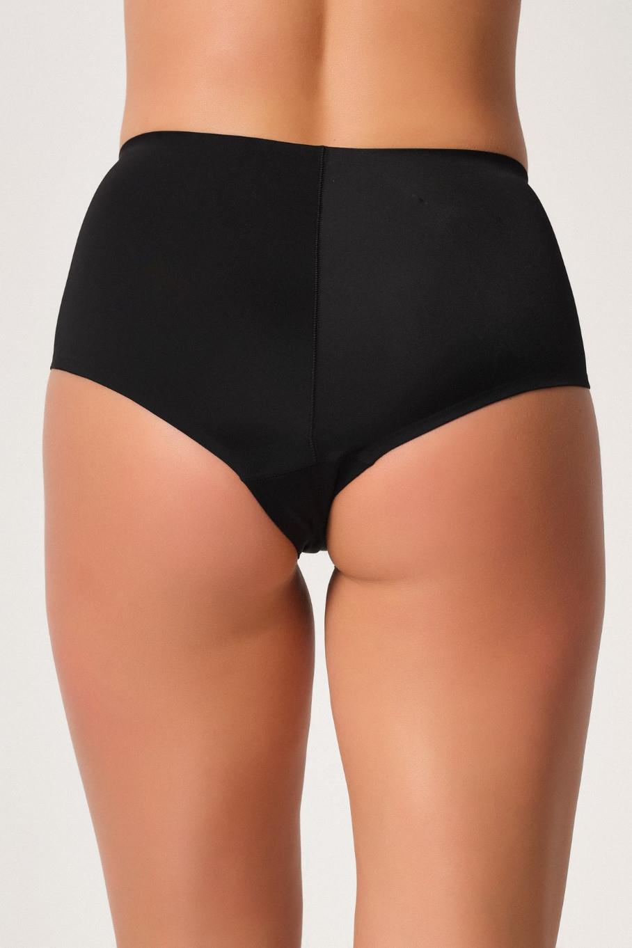 SİYAH DesBerries 2804 Yapıştırma Lazer Brezilya Slip