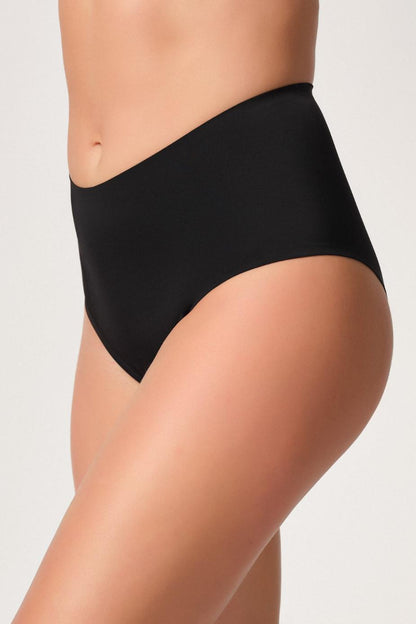 SİYAH DesBerries 2804 Yapıştırma Lazer Brezilya Slip