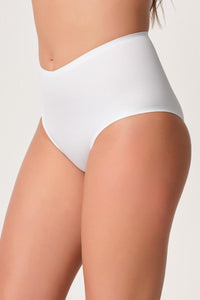 BEYAZ DesBerries 2804 Yapıştırma Lazer Brezilya Slip