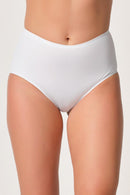 BEYAZ DesBerries 2804 Yapıştırma Lazer Brezilya Slip