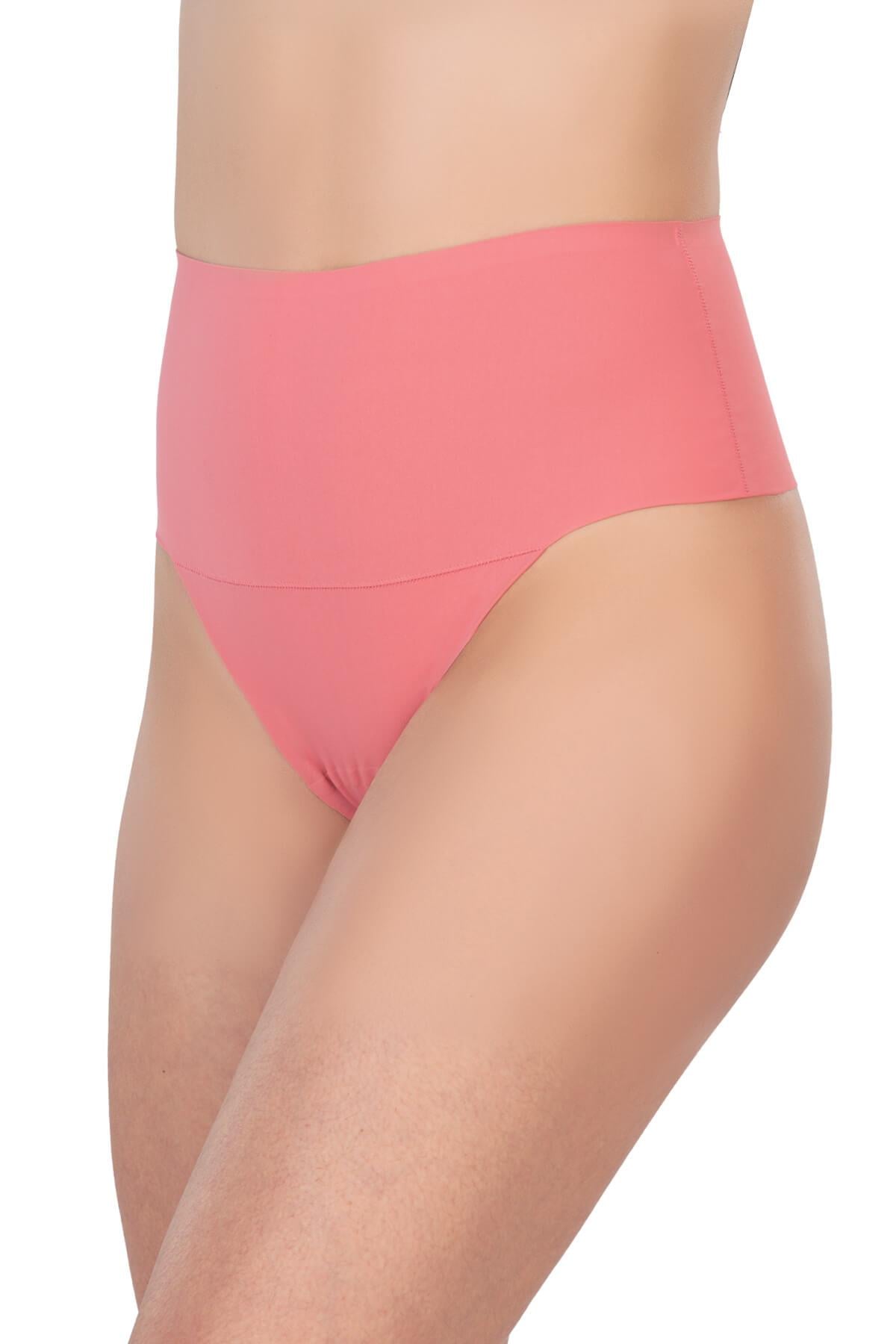 GÜL KURUSU DesBerries 2806 Lazer Kesim Yüksek Bel İz Yapmaz String