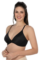 SİYAH DesBerries 2809 Lazer Kesim Yapıştırma İz Ypmz Sütyen