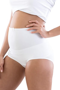 BEYAZ DesBerries 2810 Cotton Hamile Külot Korse