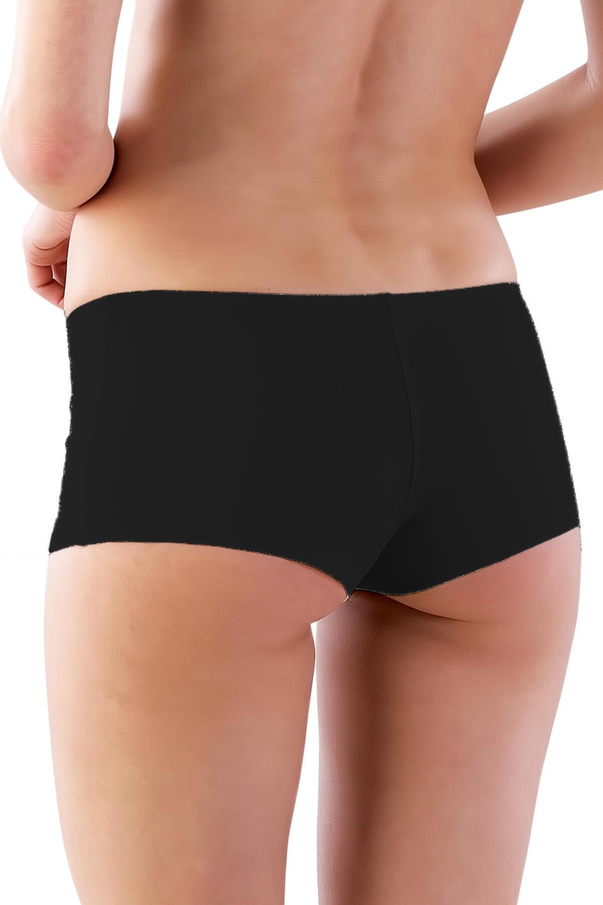 SİYAH DesBerries 2812 Boxer Lazer Korse