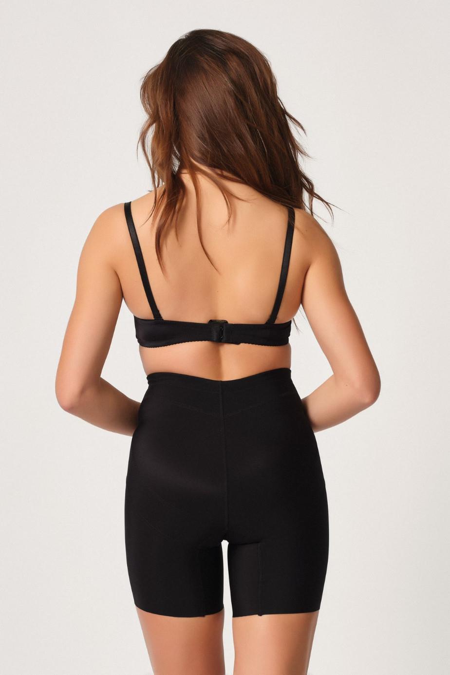 SİYAH DesBerries 2816 Yüksek Bel Boxer Lazer Korse