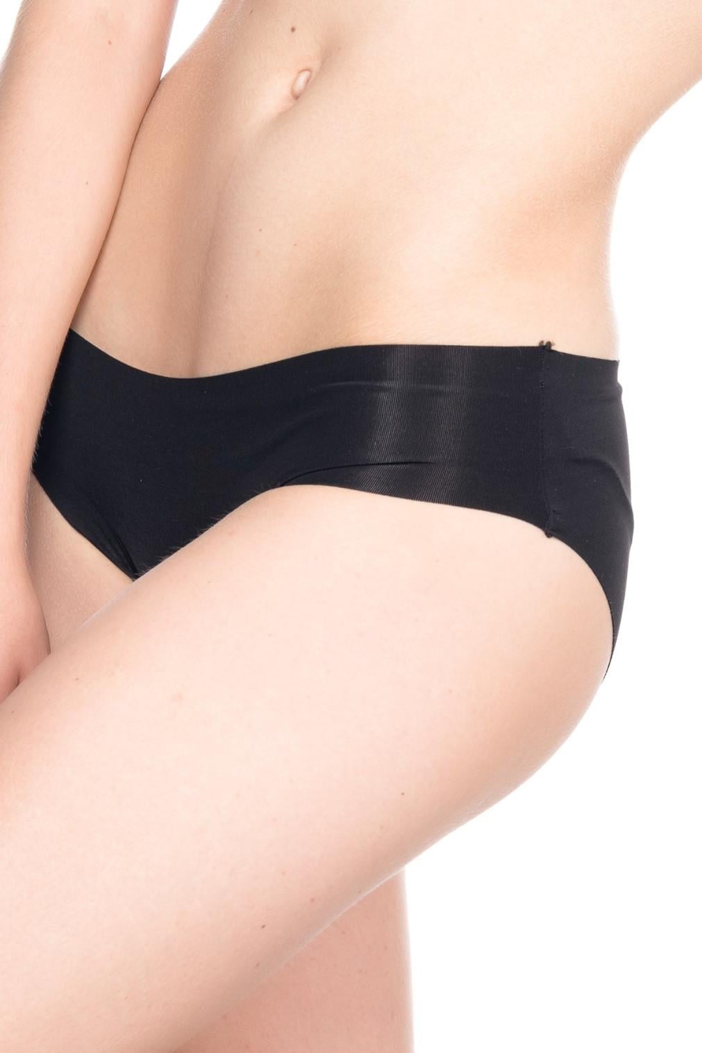 SİYAH DesBerries 2818 Slip Külot Lazer Korse