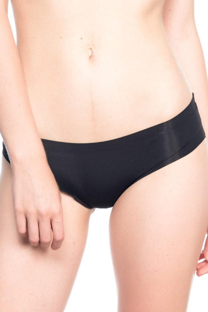 SİYAH DesBerries 2818 Slip Külot Lazer Korse