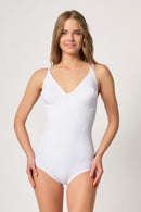 BEYAZ DesBerries 2821 Balenli Double Boy Slip Lazer Korse