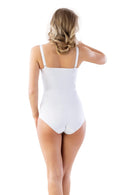 BEYAZ DesBerries 2821 Balenli Double Boy Slip Lazer Korse