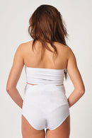 BEYAZ DesBerries 2825 Cotton Hamile Karın Destekleyici Slip Korse