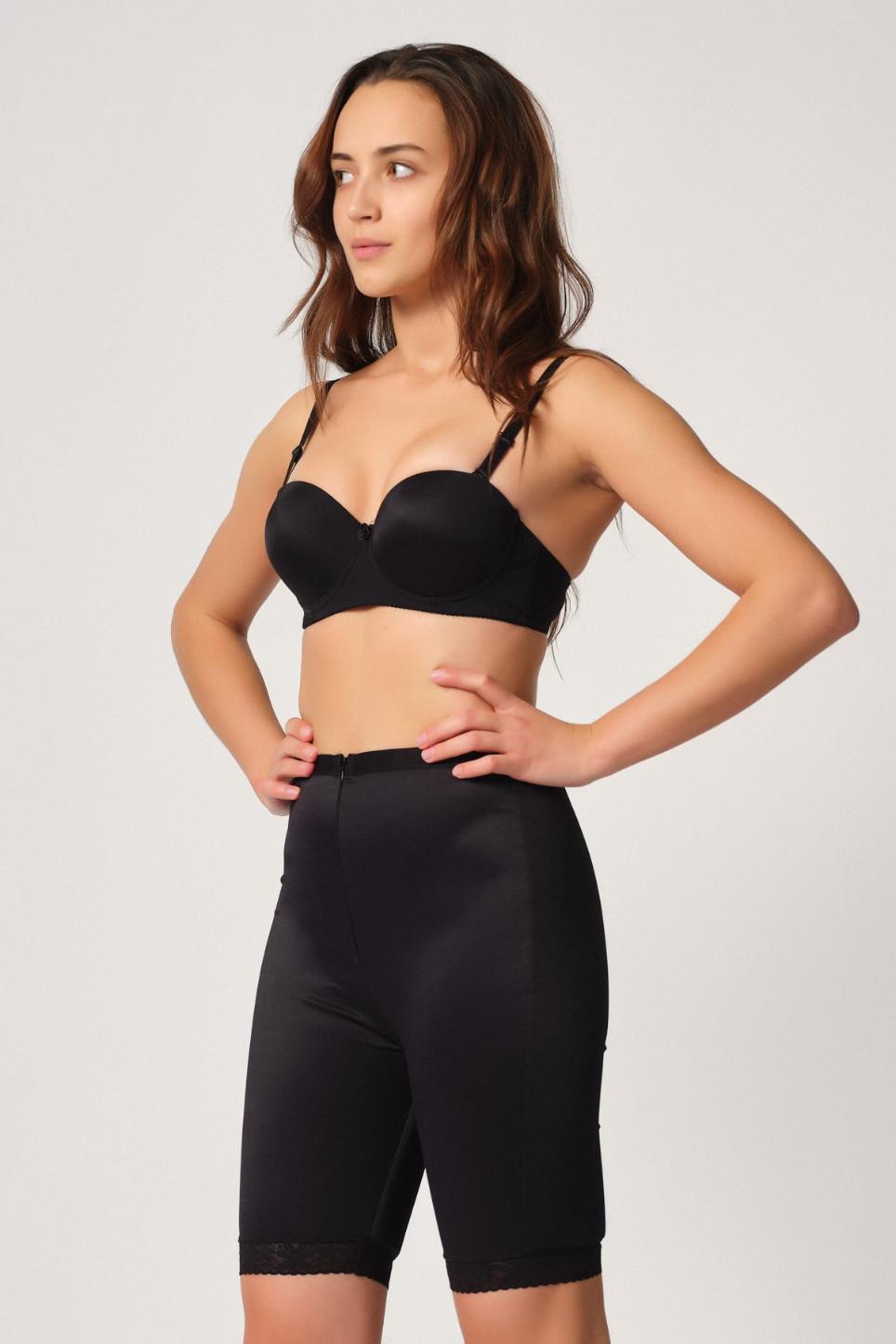 SİYAH DesBerries 2838 Basen ve Popo Büyütücü Ferumarlı Paçalı Pop Up