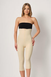 TEN DesBerries 2868 Fermuarlı Kapri Tayt Lazer Korse