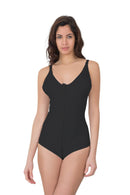 SİYAH DesBerries 2871 Balenli Agraflı Toparlayıcı Boy Korse