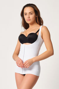 BEYAZ DesBerries 2916 Karyoka Destekli Agraflı Atlet Korse