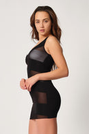 SİYAH DesBerries 2934 Toparlayıcı Elbise Lazer Korse