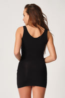 SİYAH DesBerries 2934 Toparlayıcı Elbise Lazer Korse