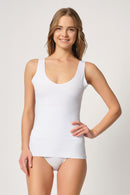 BEYAZ DesBerries 2938 Sırtı Tül Karyokalı Destekli Atlet Korse