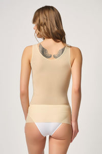 TEN DesBerries 2938 Sırtı Tül Karyokalı Destekli Atlet Korse