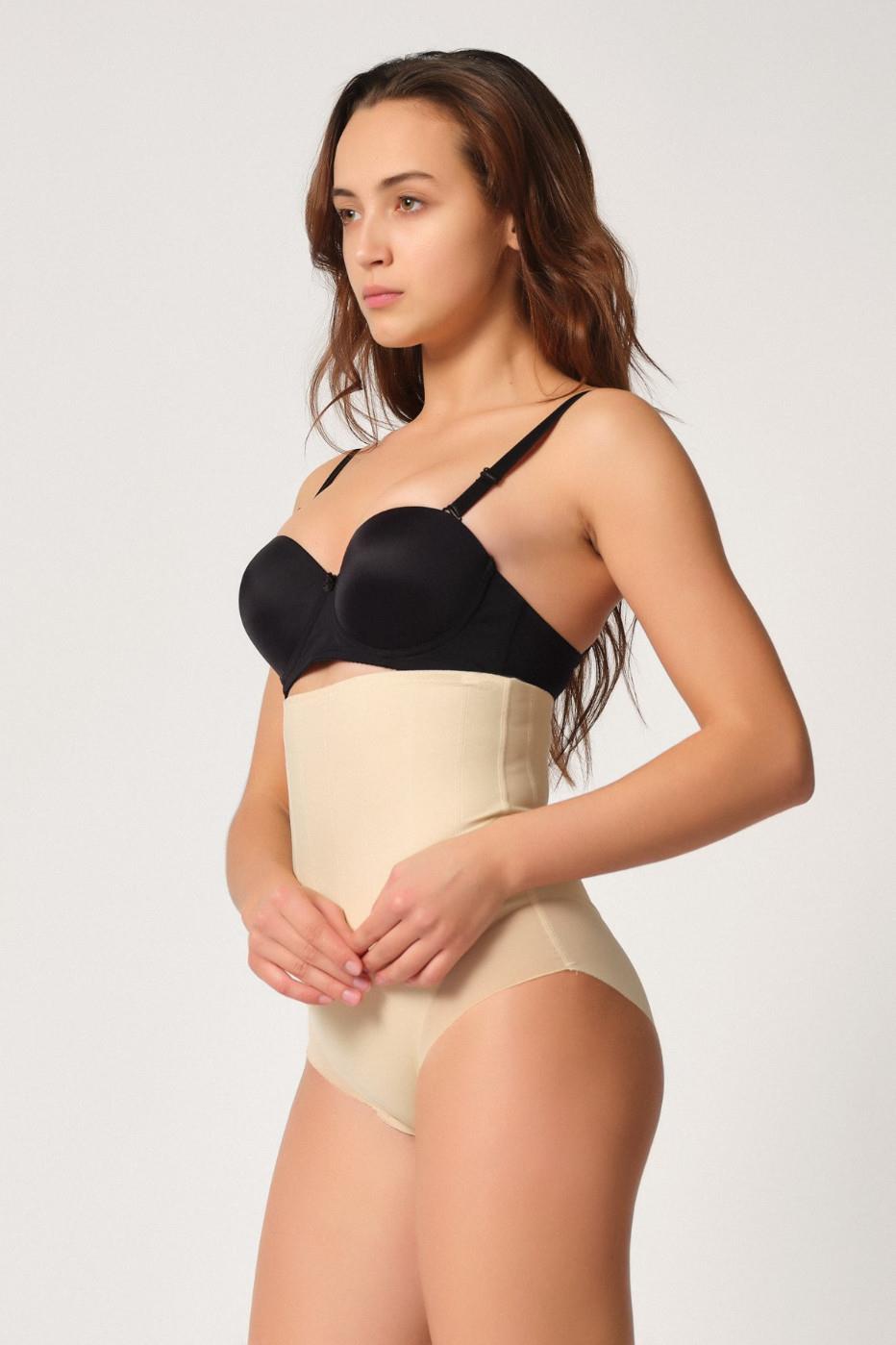 TEN DesBerries 2945 Tül Karyokalı Slip Lazer Korse