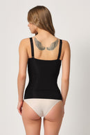 SİYAH DesBerries 2946 Göğüs Altı Balen Destekli Atlet Korse