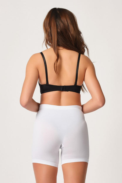 BEYAZ DesBerries 3003 Soft Paçalı Boxer