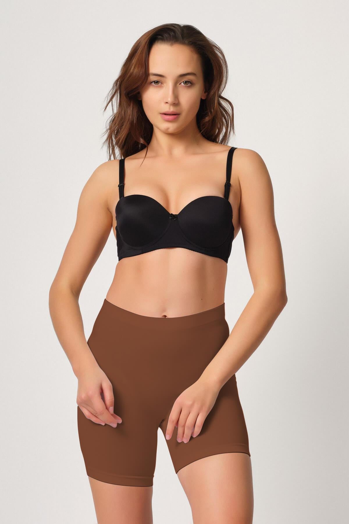 KAHVE DesBerries 3003 Soft Paçalı Boxer