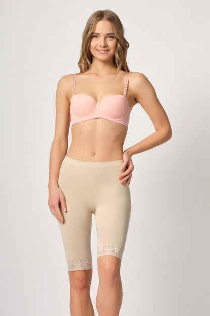 TEN DesBerries 3004 Soft Uzun Paça Dantel Boxer