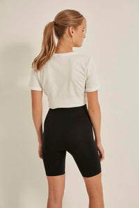 SİYAH DesBerries 3005 Soft Uzun Paçalı Boxer Korse