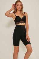 SİYAH DesBerries 3005 Soft Uzun Paçalı Boxer Korse